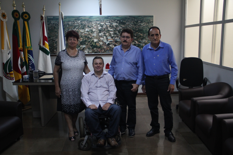 Prefeito participa da posse do novo presidente da Câmara